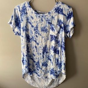 brand new Hollister Open Back Tie-Dye Pocket Tee
